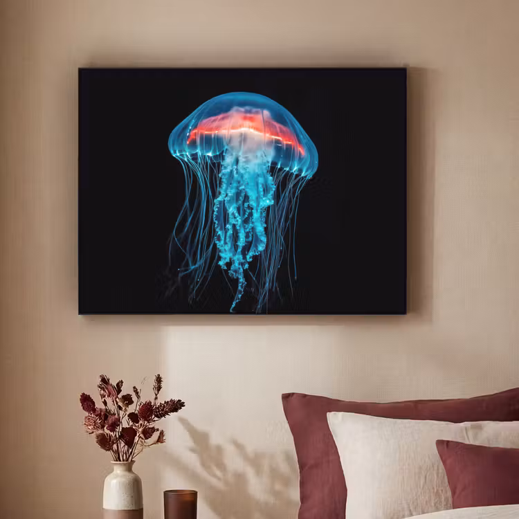 Art Frame - Kwal - Tentakels - Blauw - Licht — 3