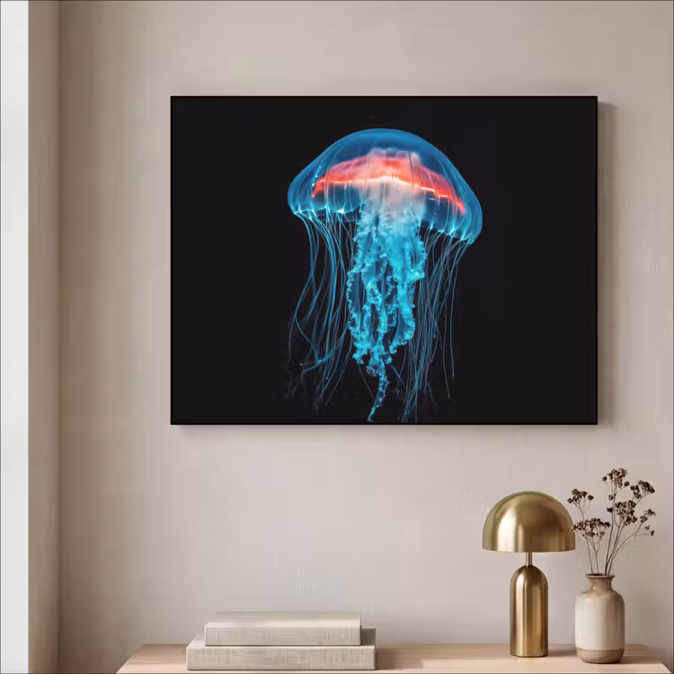 Art Frame - Kwal - Tentakels - Blauw - Licht — 5