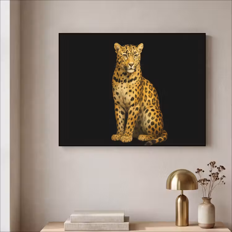 Art Frame - Panter - Realistisch - Bruin — 5