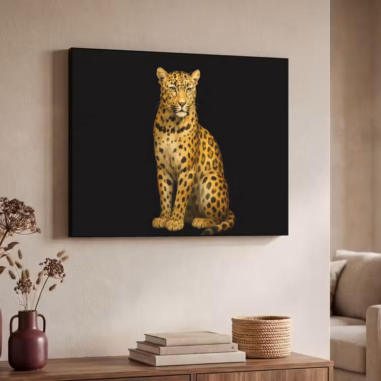 Art Frame - Panter - Realistisch - Bruin — 7