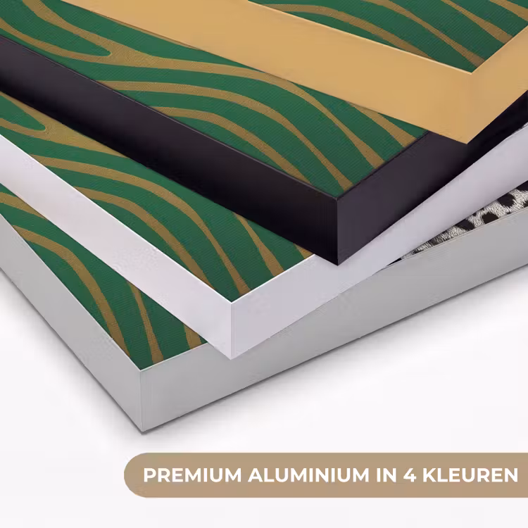 Art Frame - Panter - Zebrapatroon - Groen — 2