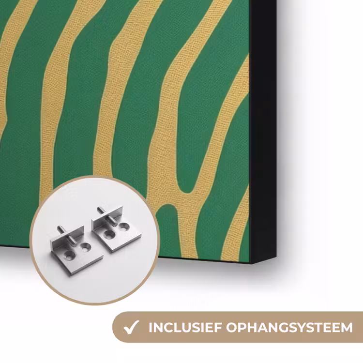 Art Frame - Panter - Zebrapatroon - Groen — 6