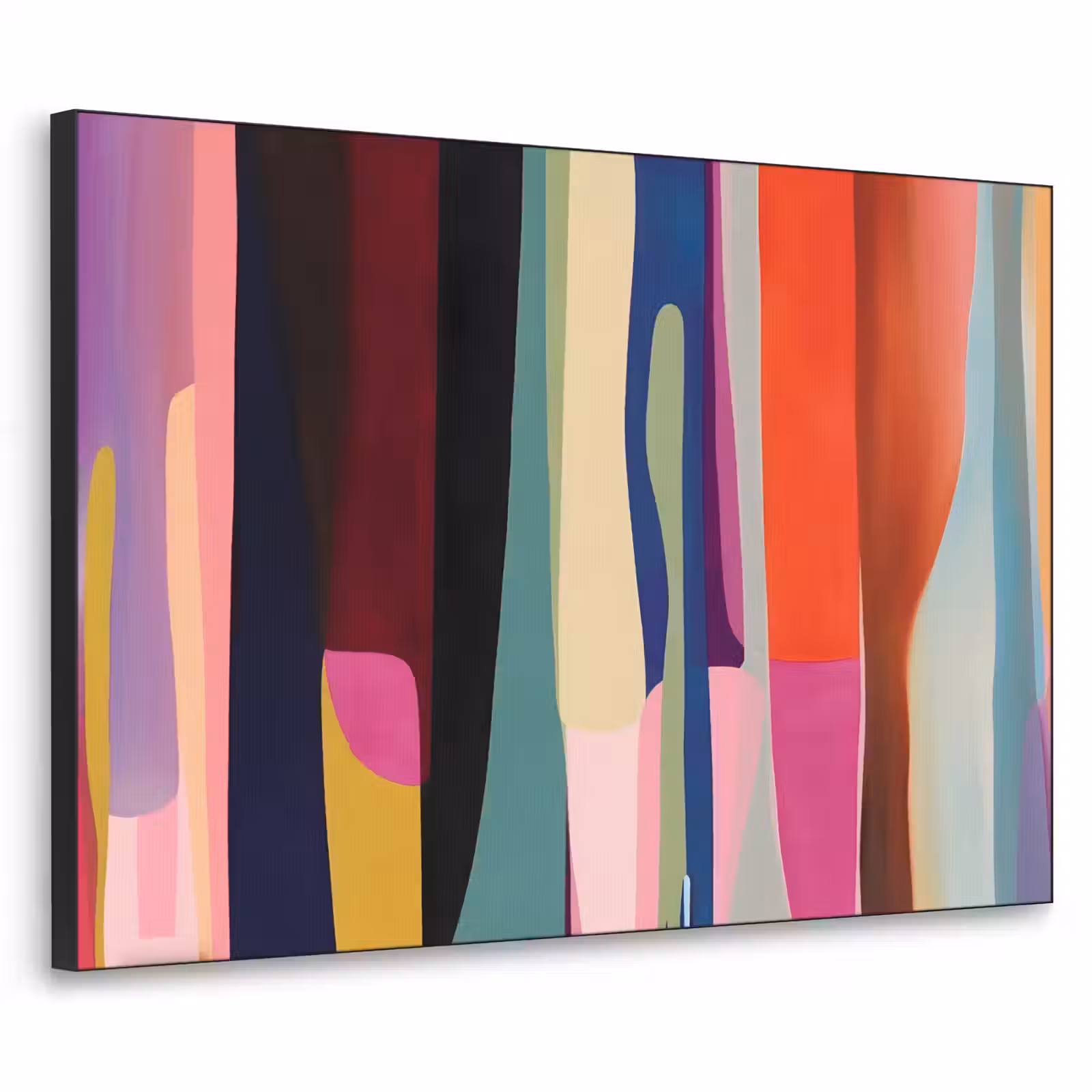 Art Frame - Kleurbanen - Verticaal - Kleurrijk — 1