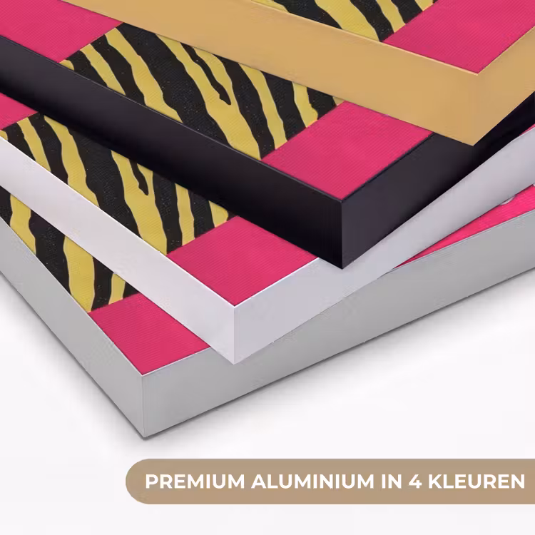 Art Frame - Kat - Baas - Roze - Tijgerprint — 2