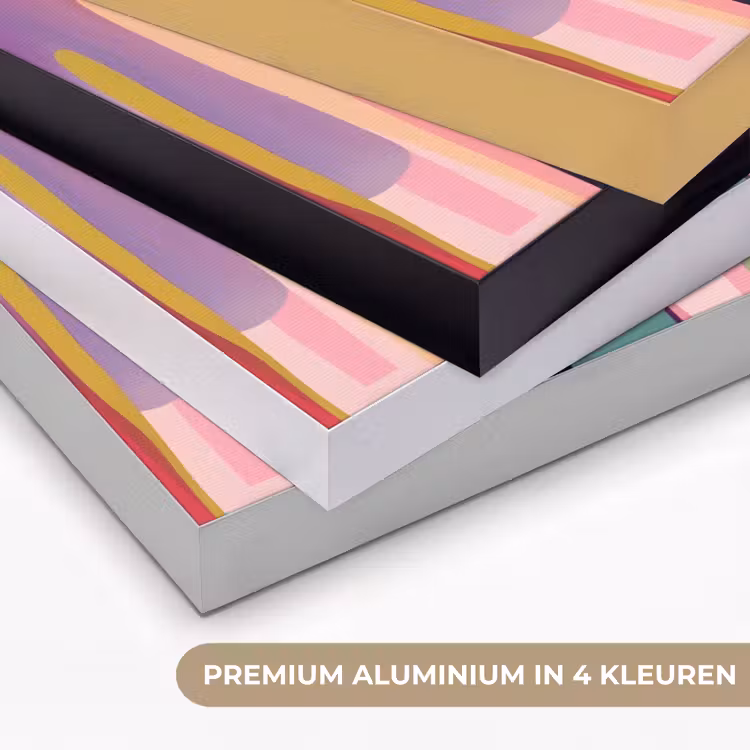 Art Frame - Kleurbanen - Verticaal - Kleurrijk — 2