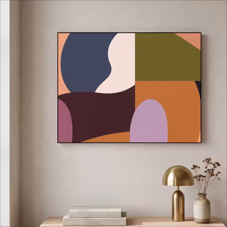 Art Frame - Vormen - Abstract - Kleuren - Vierkant — 5