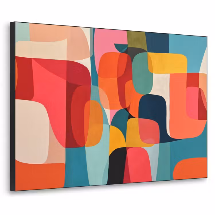 Art Frame - Vormen - Kleurrijk - Abstract - Vlakken — 1