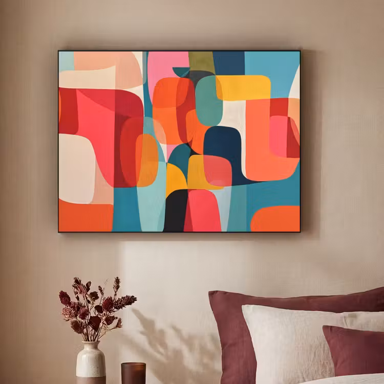 Art Frame - Vormen - Kleurrijk - Abstract - Vlakken — 3