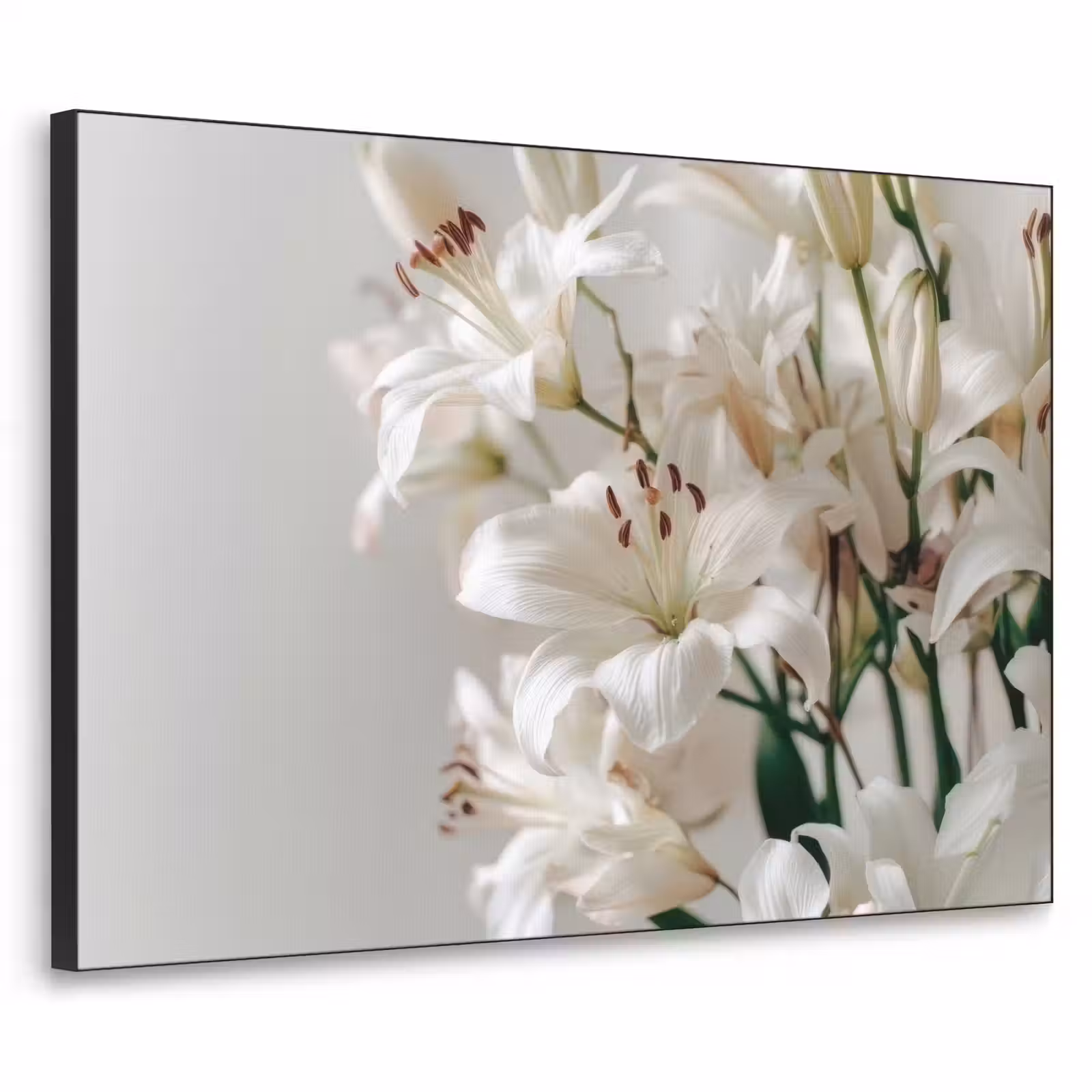 Art Frame - Lelies - Boekte - Wit - Meeldraden — 1