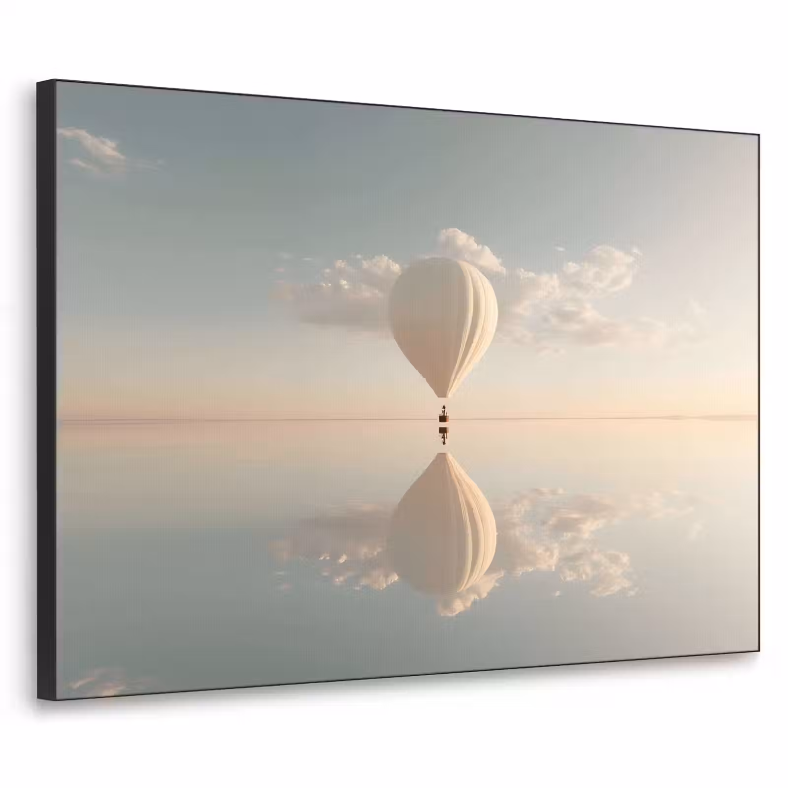 Art Frame - Luchtballon - Wolken - Water - Blauw — 1