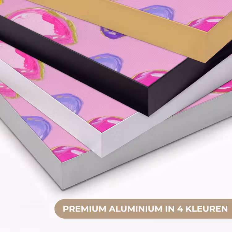 Art Frame - Edelstenen - Vormen - Hartje - Kleurrijk — 2