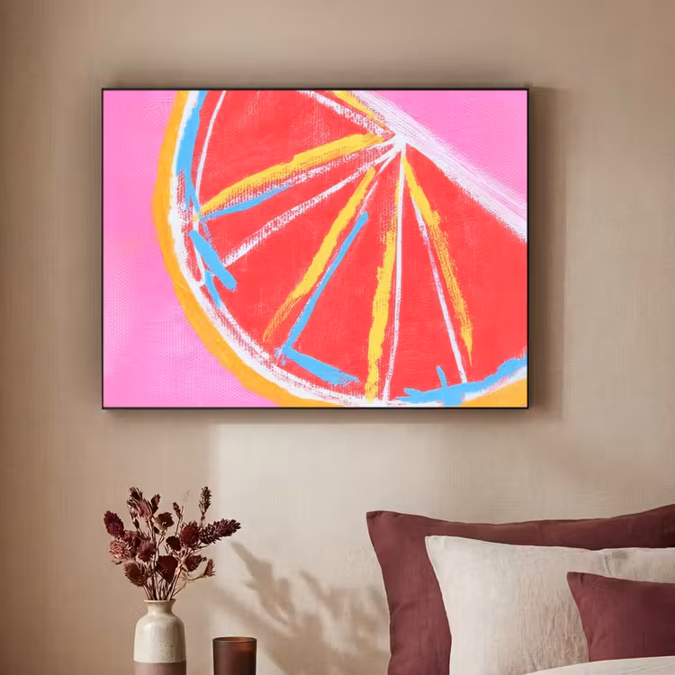 Art Frame - Grapefruit - Geschilderd - Roze - Strepen — 3