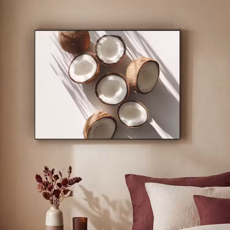 Art Frame - Kokosnoten - Bruin - Shaduw — 3