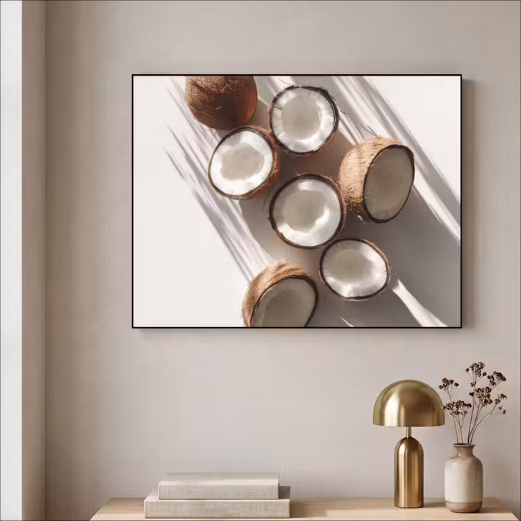 Art Frame - Kokosnoten - Bruin - Shaduw — 5