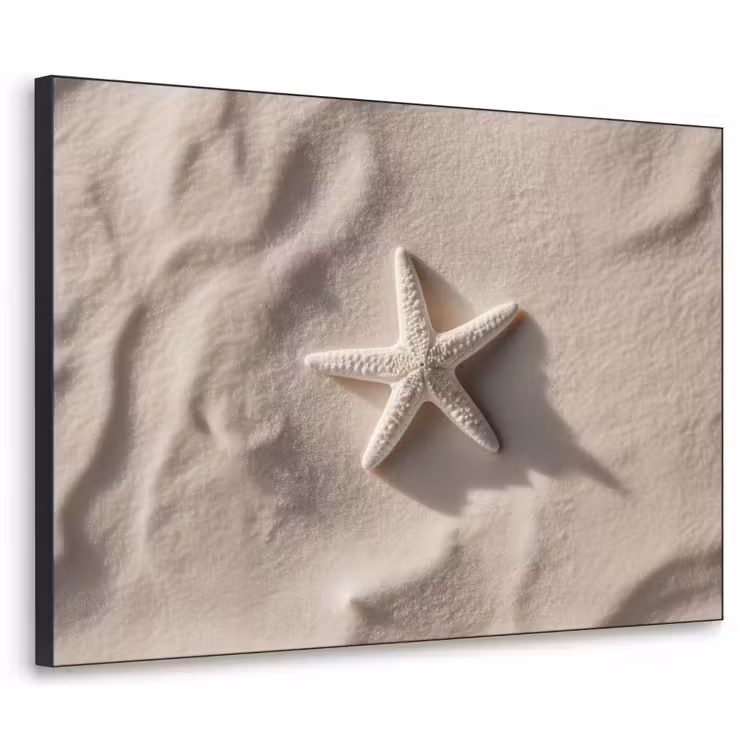 Art Frame - Strand - Zeester - Zand - Beige — 1