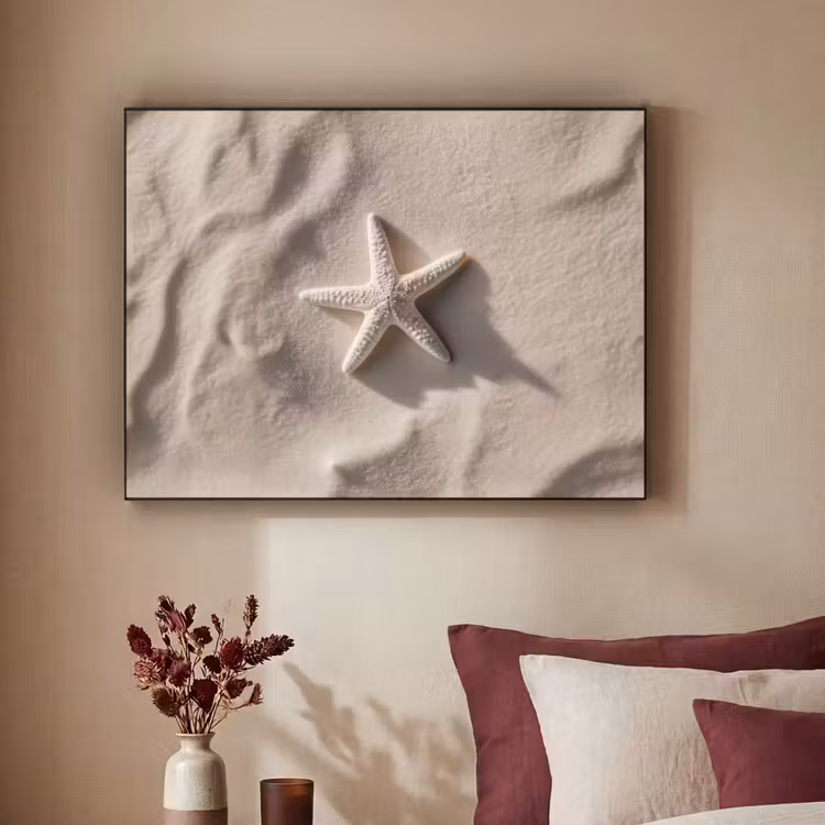Art Frame - Strand - Zeester - Zand - Beige — 3