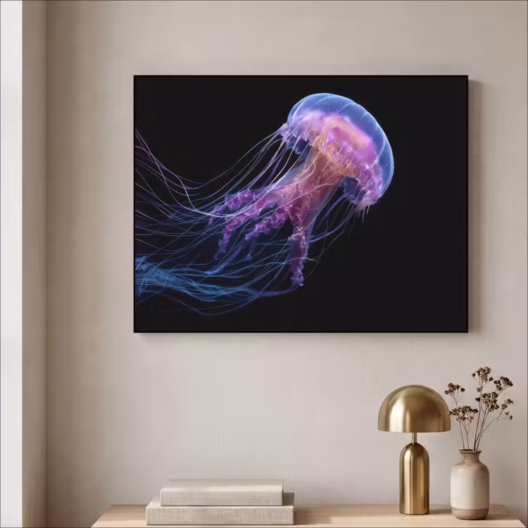 Art Frame - Kwal - Doorzichtig - Roze - Tentakels — 5