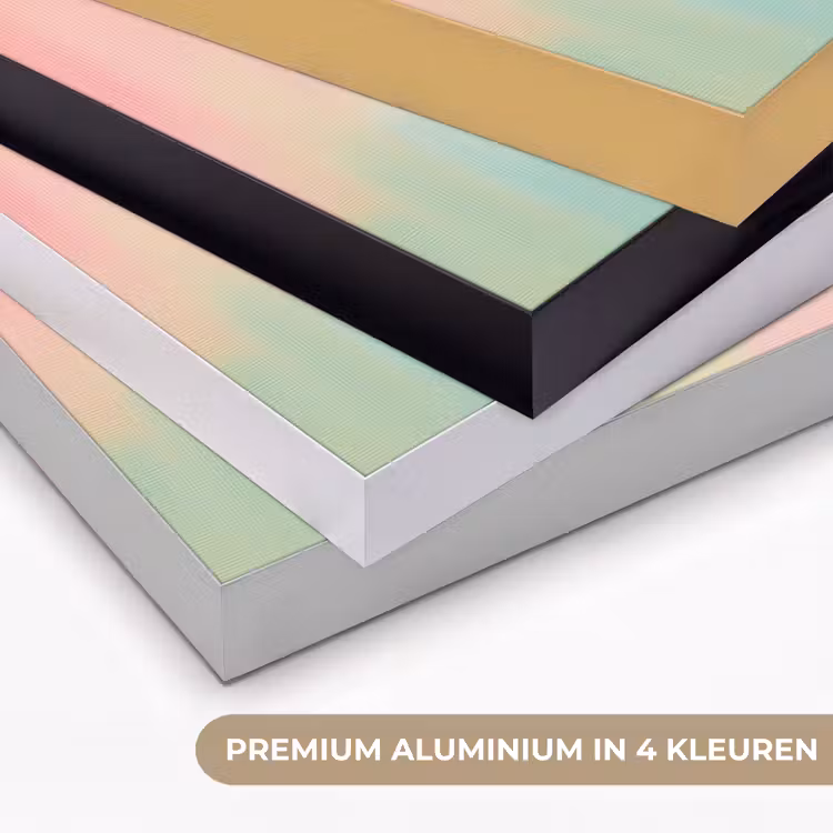 Art Frame - Quote - Lucky - Regenboogkleuren — 2