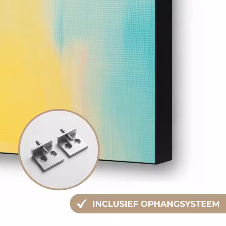 Art Frame - Quote - Lucky - Regenboogkleuren — 6
