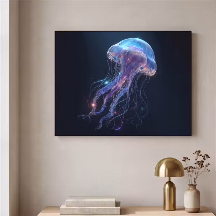 Art Frame - Tentakels - Kwal - Paars - Sprankeling — 5