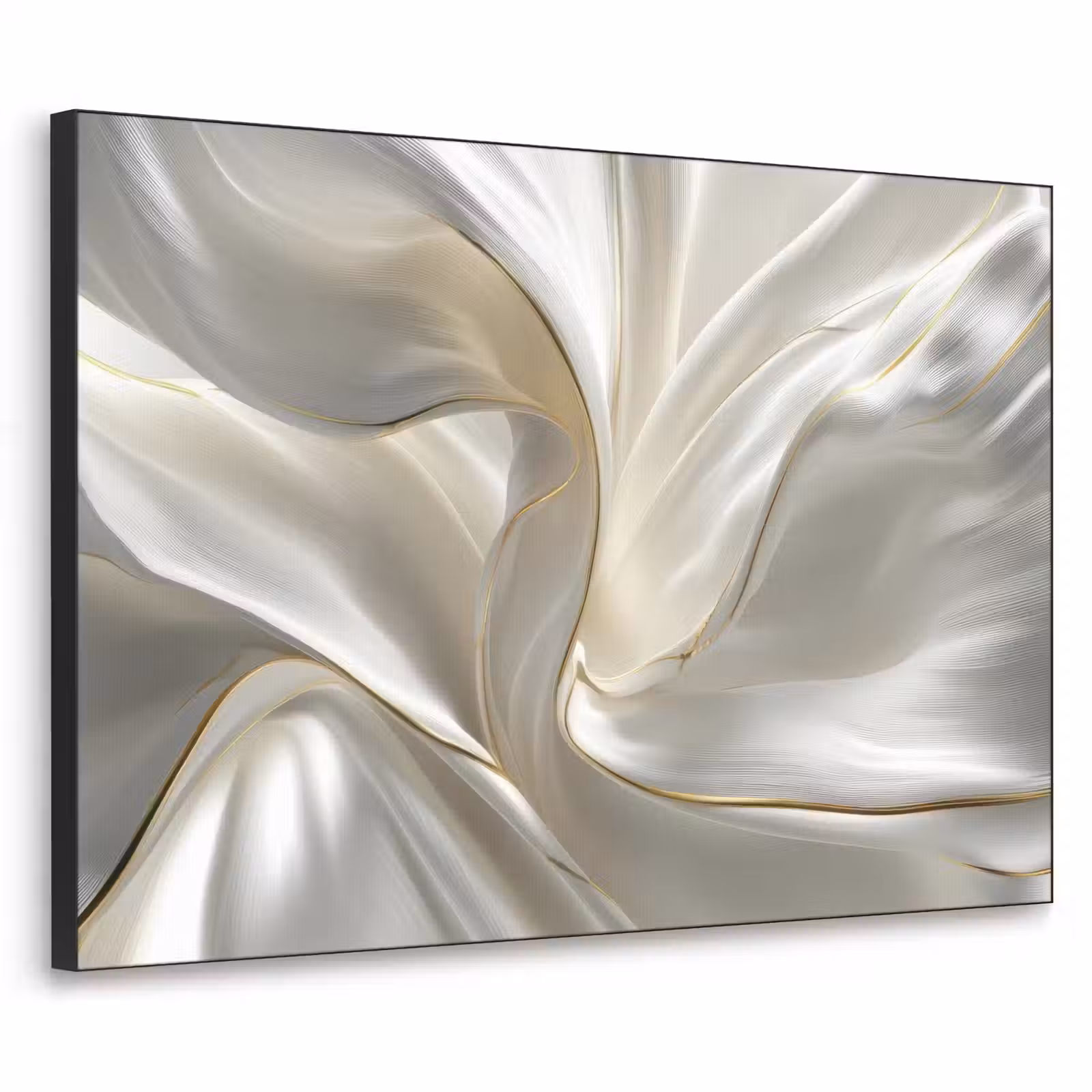 Art Frame - Stof - Plooien - Goud — 1
