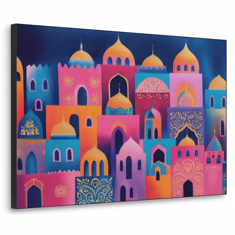 Art Frame - Kleurrijk - Avond - Islamitisch — 1