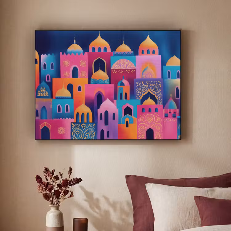 Art Frame - Kleurrijk - Avond - Islamitisch — 3