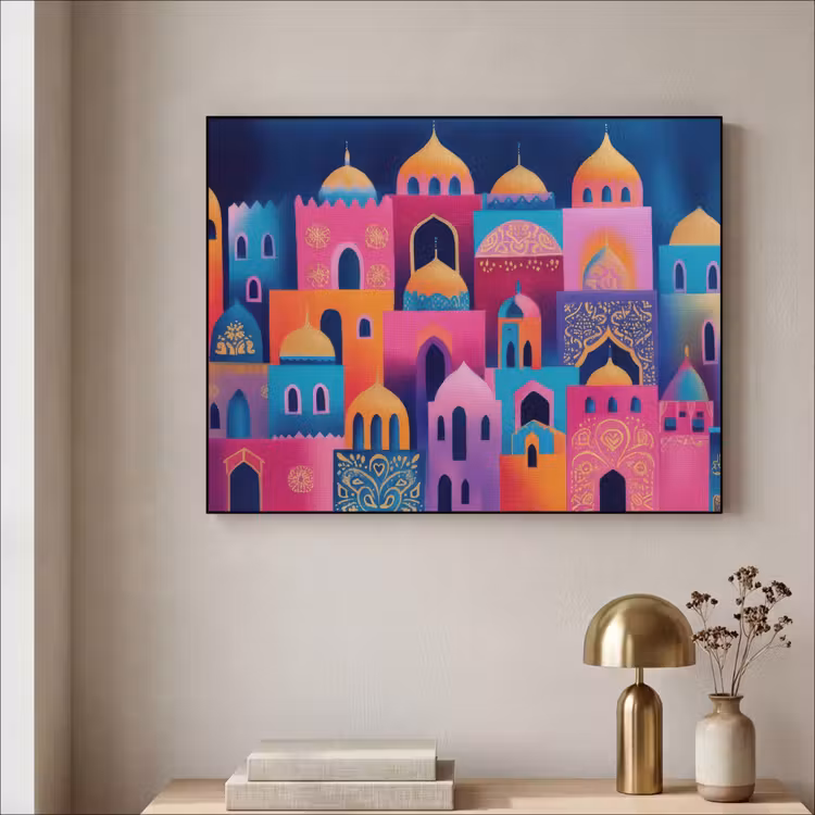 Art Frame - Kleurrijk - Avond - Islamitisch — 5