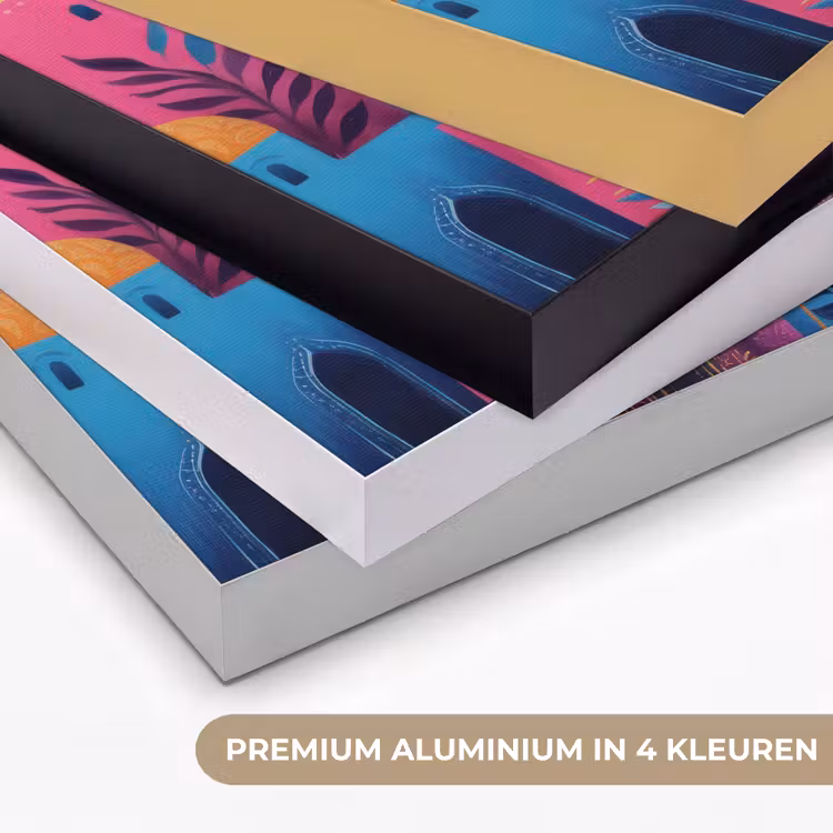 Art Frame - Kleurrijke gebouwen - Avondlicht - Islamitisch — 2