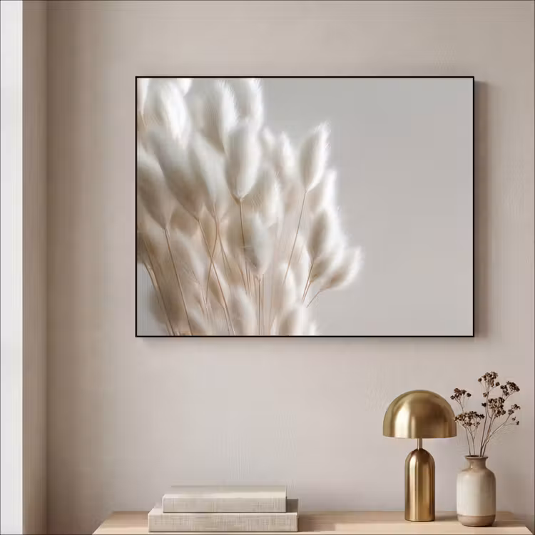 Art Frame - Pluimen - Beige - Minimalistisch — 5