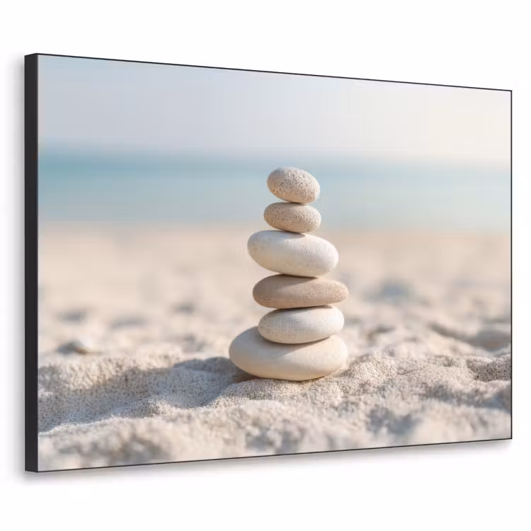 Art Frame - Stenen - Stapel - Zand - Zee — 1