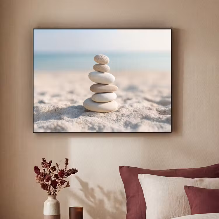 Art Frame - Stenen - Stapel - Zand - Zee — 3