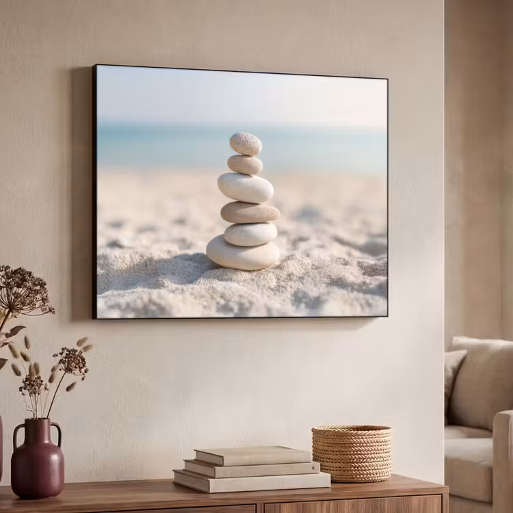 Art Frame - Stenen - Stapel - Zand - Zee — 7