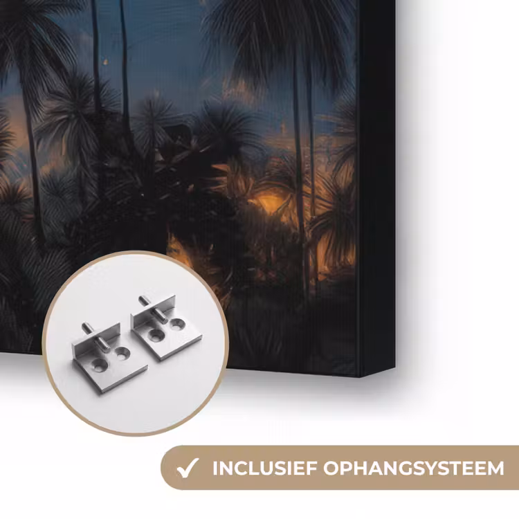 Art Frame - Sterrenhemel - Maan - Palmbomen - Moskee — 6