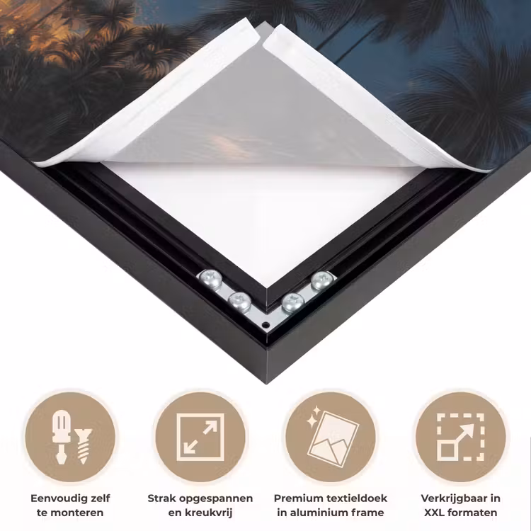 Art Frame - Sterrenhemel - Maan - Palmbomen - Moskee — 8
