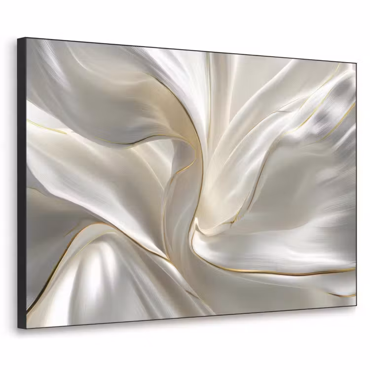 Art Frame - Stof - Plooien - Goud — 1