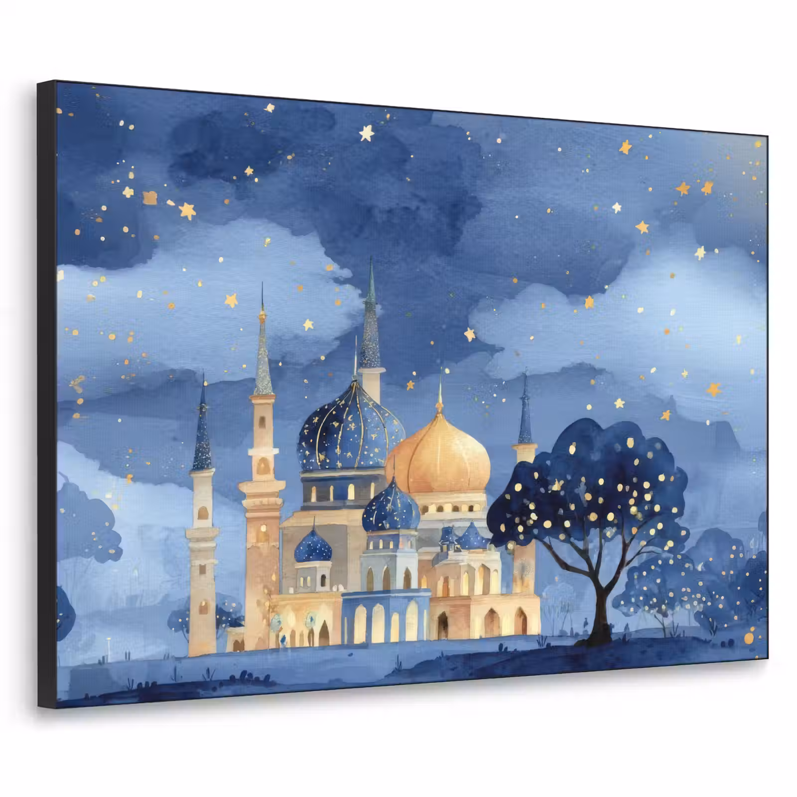 Art Frame - Sterrenhemel - Goud - Moskee — 1
