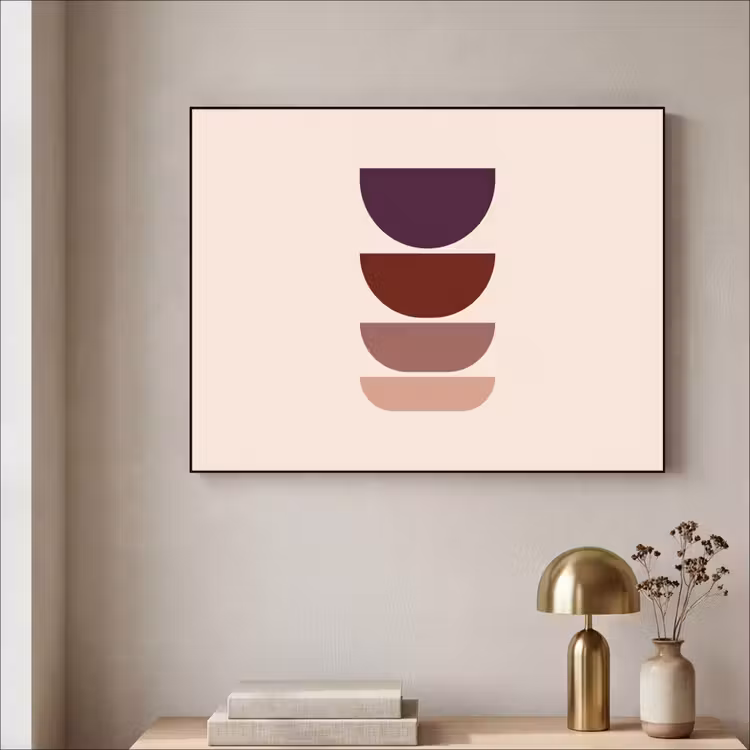 Art Frame - Harmonieus - Symmetrisch - Rood — 5