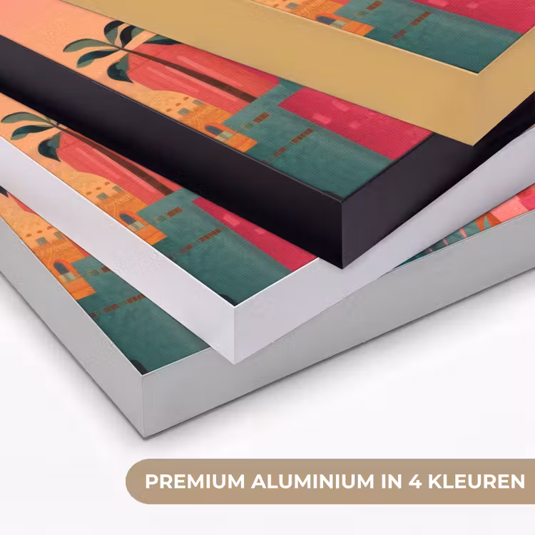Art Frame - Kleurrijk - Palmbomen - Islamitisch — 2