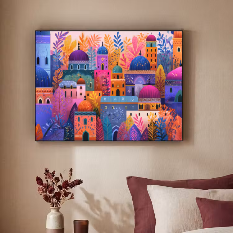 Art Frame - Kleurrijk paradijs - Levendig - Islamitisch — 3