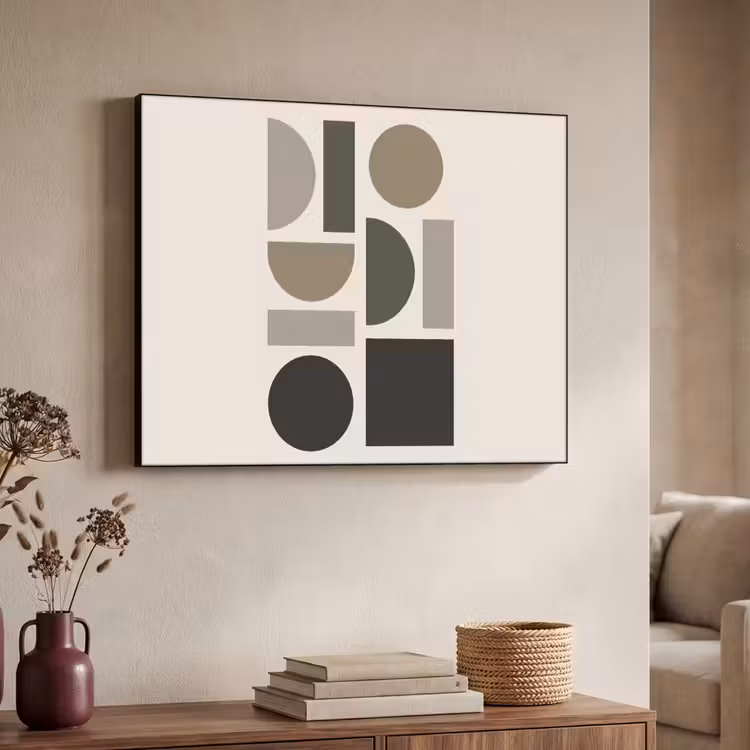 Art Frame - Natuurlijke tinten - Grafisch - Verticale compositie — 7