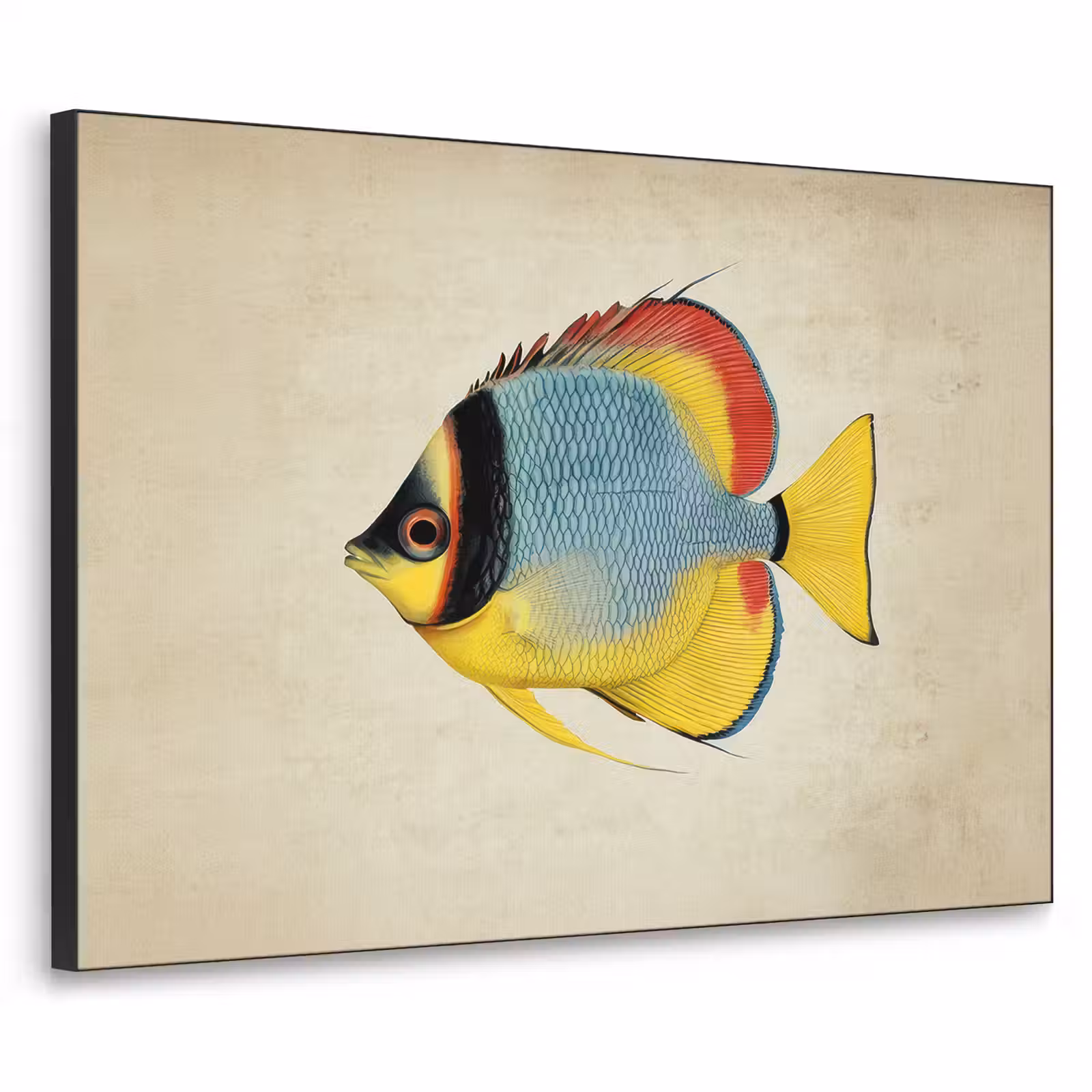 Art Frame - Kleurrijk - Vis - Schubben - Illustratie — 1