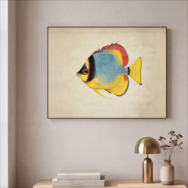 Art Frame - Kleurrijk - Vis - Schubben - Illustratie — 5