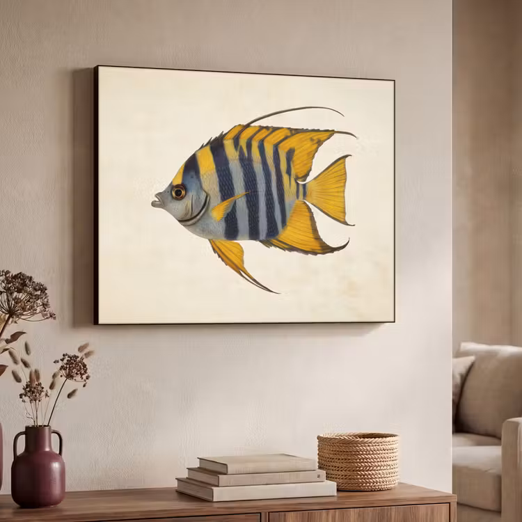 Art Frame - Vis - Sierlijk - Vinnen - Illustratie — 7