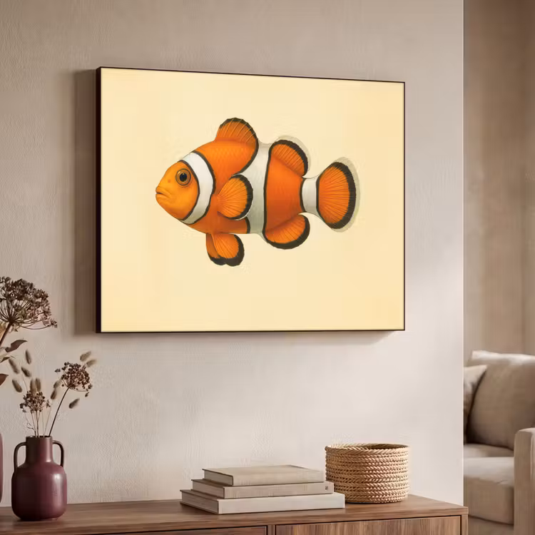 Art Frame - Vis - Oranje - Strepen — 7