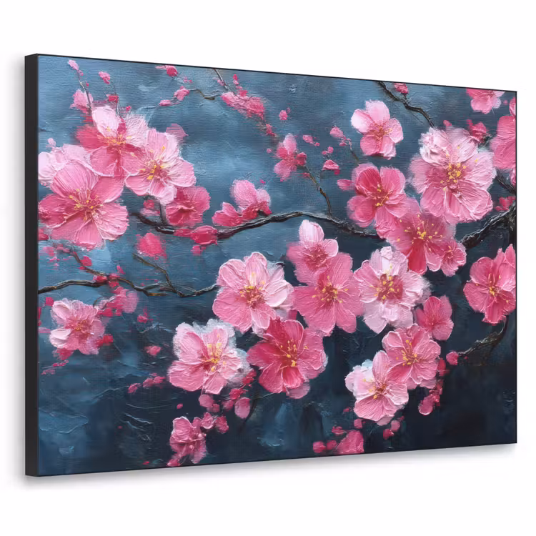 Art Frame - Bloem - Bloesems - Roze - Abstract — 1