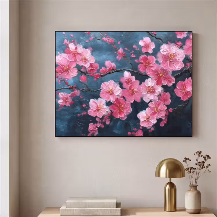 Art Frame - Bloem - Bloesems - Roze - Abstract — 5