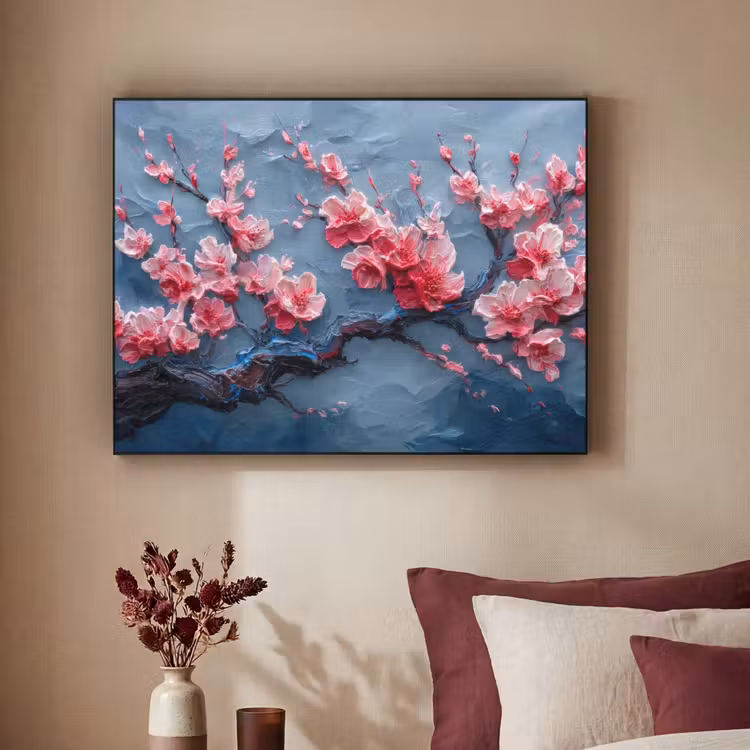 Art Frame - Bloesem - Bloem - Roze - Tak — 3
