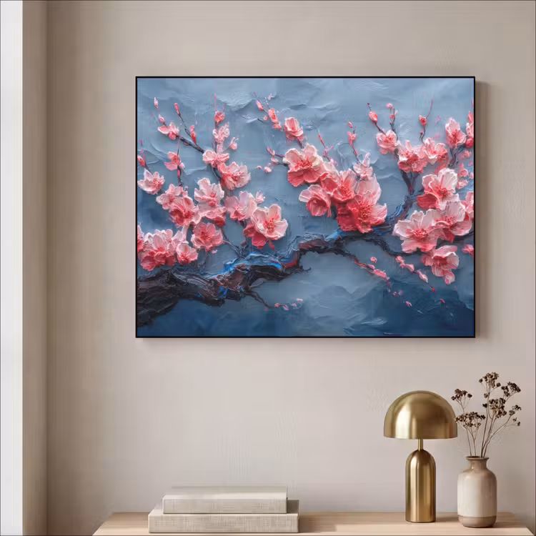 Art Frame - Bloesem - Bloem - Roze - Tak — 5