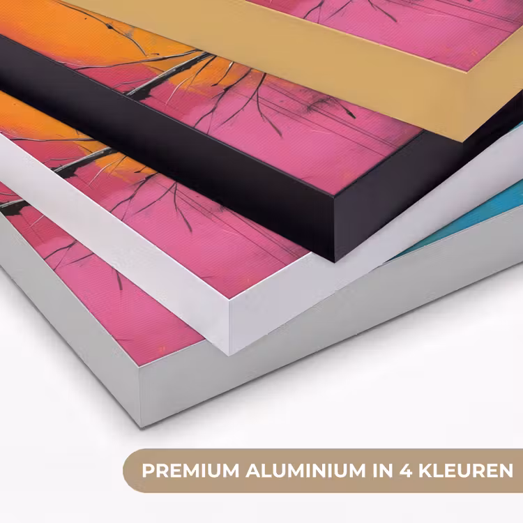 Art Frame - Vogels - Kleurrijk - Tak - Abstract — 2